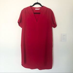 Red Crepe Dress by Lush